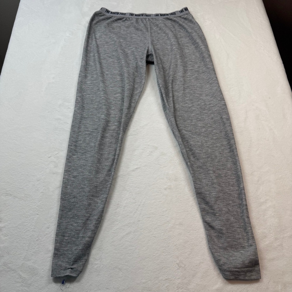 The North Face Base Layer‎ Leggings Womens M Grey Good Polartec Thermal Pants